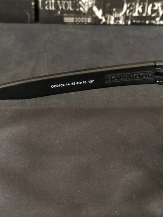 OO9102 Oakley Holbrook Chrome Iridium Prizm Polarized Sunglasses - Picture 6 of 8